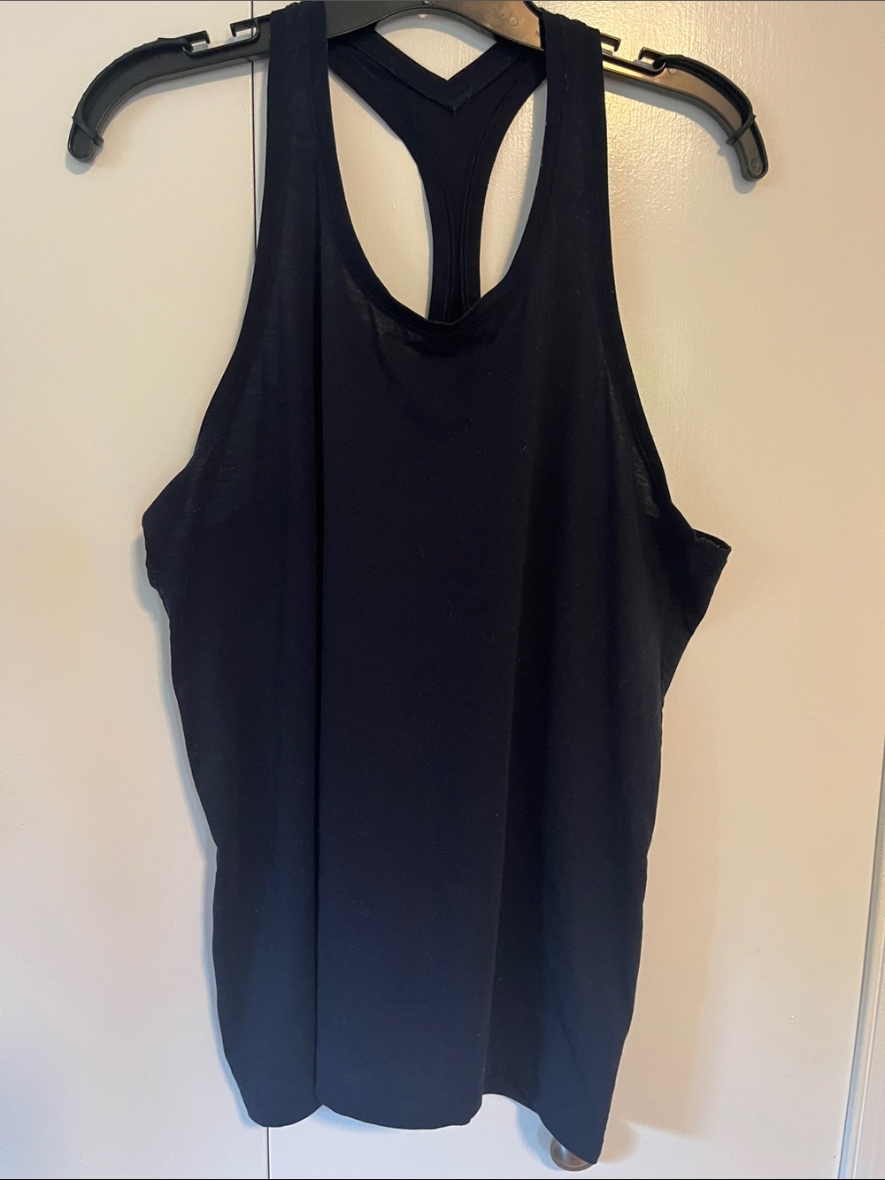 Athleta Navy Racerback Performance Tank